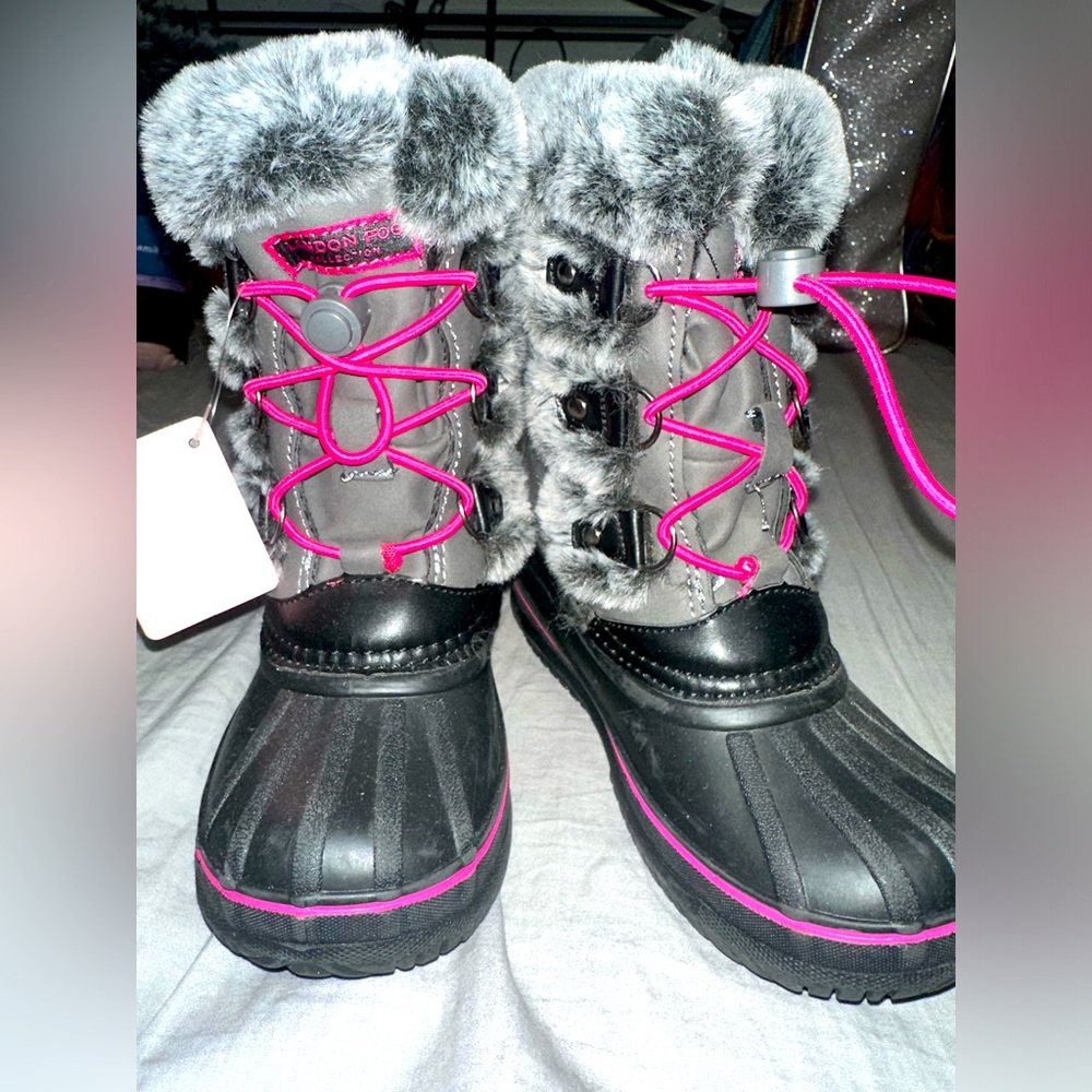NWT London Fog toddler girls snow boot
